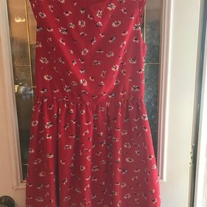 Sleeveless Dress with Lining